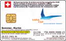 Insurance card number example